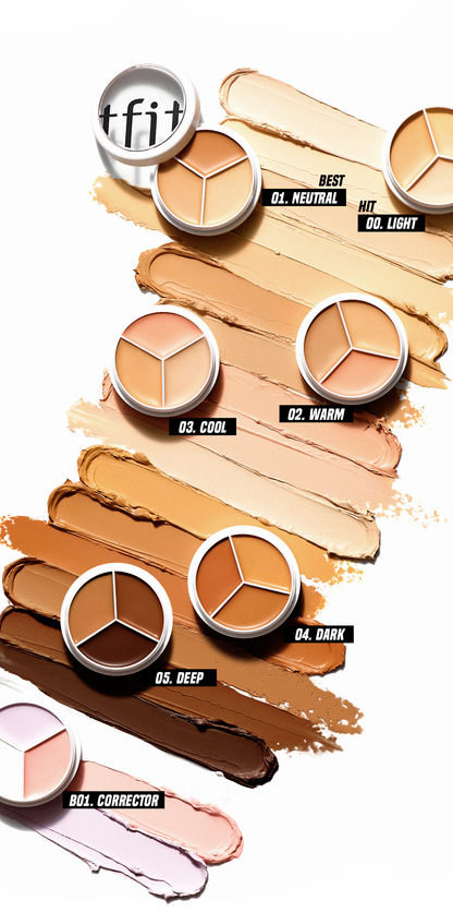 TFIT COVER UP PRO CONCEALER 15G 6COLORS | COLOURSWINK