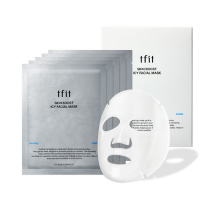 TFIT SKIN BOOST ICY FACIAL MASK 25G X 5EA - TFIT | COLOURSWINK