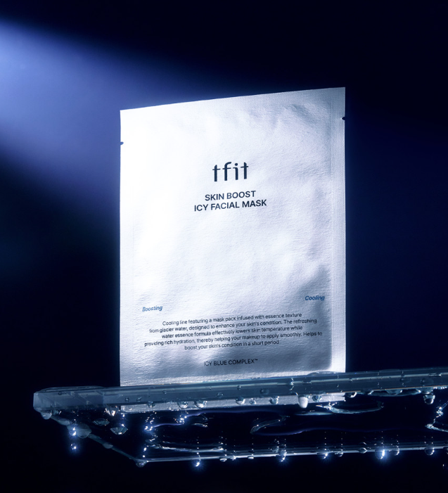 TFIT SKIN BOOST ICY FACIAL MASK 25G X 5EA | COLOURSWINK