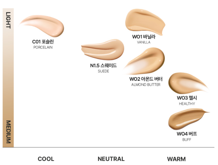 TFIT ICY FIT COVER CUSHION EX SPF50 PA 12G 6COLORS | COLOURSWINK