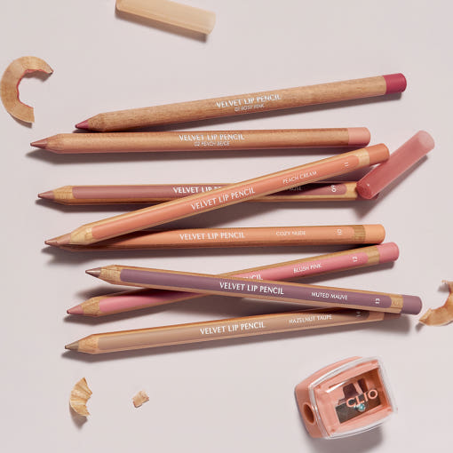 CLIO VELVET LIP PENCIL 1 45G SHARPENER 8COLORS | COLOURSWINK