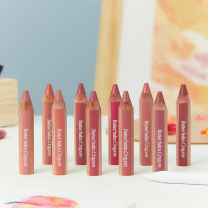 CLIO BUTTER BALM CRAYON SHARPENER SET 3 9G 9COLORS | COLOURSWINK