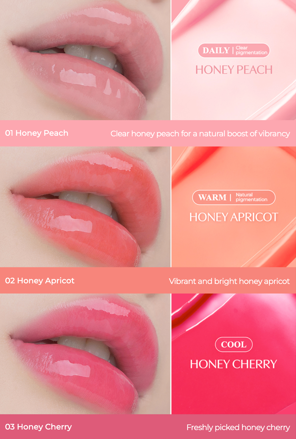 CLIO CRYSTAL GLAM BALM 3 2G 4COLORS | COLOURSWINK