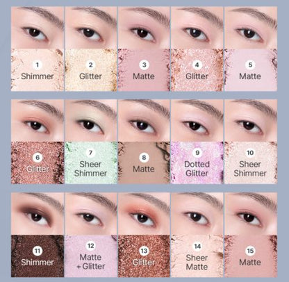 3CE XL EYESHADOW PALETTE 17G MOOD SHIFTER | COLOURSWINK