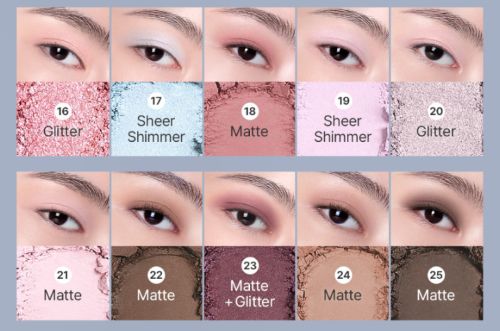 3CE XL EYESHADOW PALETTE 17G MOOD SHIFTER | COLOURSWINK