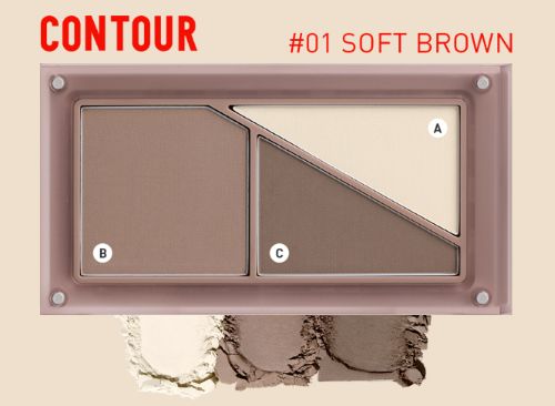3CE LAYER IT ALL CONTOUR PALETTE 9 5G 2COLORS | COLOURSWINK