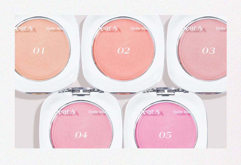 DEAR A FLUFFY BLUSH 4 5G 4COLORS | COLOURSWINK