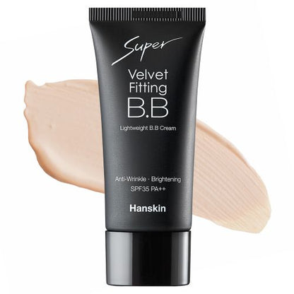 HANSKIN SUPER VELVET FITTING BB CREAM SPF35 PA++ 30G - HANSKIN | COLOURSWINK