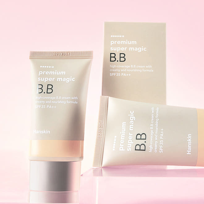HANSKIN PREMIUM SUPER MAGIC BB CREAM SPF35 PA 45G | COLOURSWINK