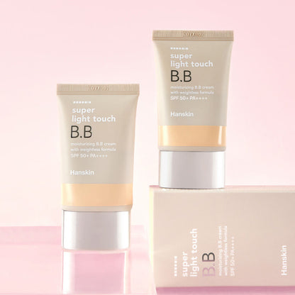 HANSKIN SUPER LIGHT TOUCH BB CREAM SPF50 PA 30G | COLOURSWINK