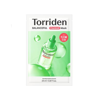 TORRIDEN BALANCEFUL CICA CONTROL MASK 24ML X 10EA - TORRIDEN | COLOURSWINK