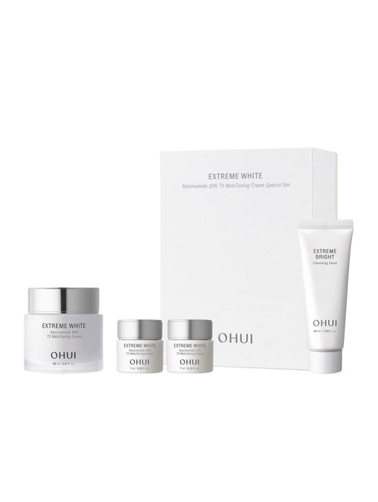 O HUI EXTREME WHITE NIACINAMIDE 10% TX MELA TONING CREAM SPECIAL SET - O HUI | COLOURSWINK