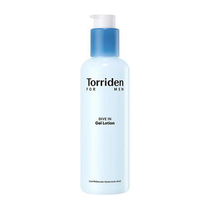 TORRIDEN DIVE-IN FOR MEN LOW MOLECULAR HYALURONIC ACID GEL LOTION 200ML - TORRIDEN | COLOURSWINK