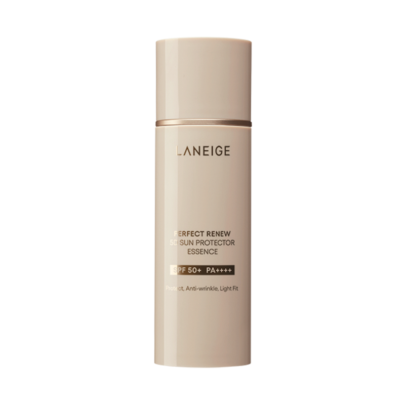 LANEIGE PERFECT RENEW 5D SUN PROTECTOR ESSENCE SPF50+PA++++ 50ML - LANEIGE | COLOURSWINK